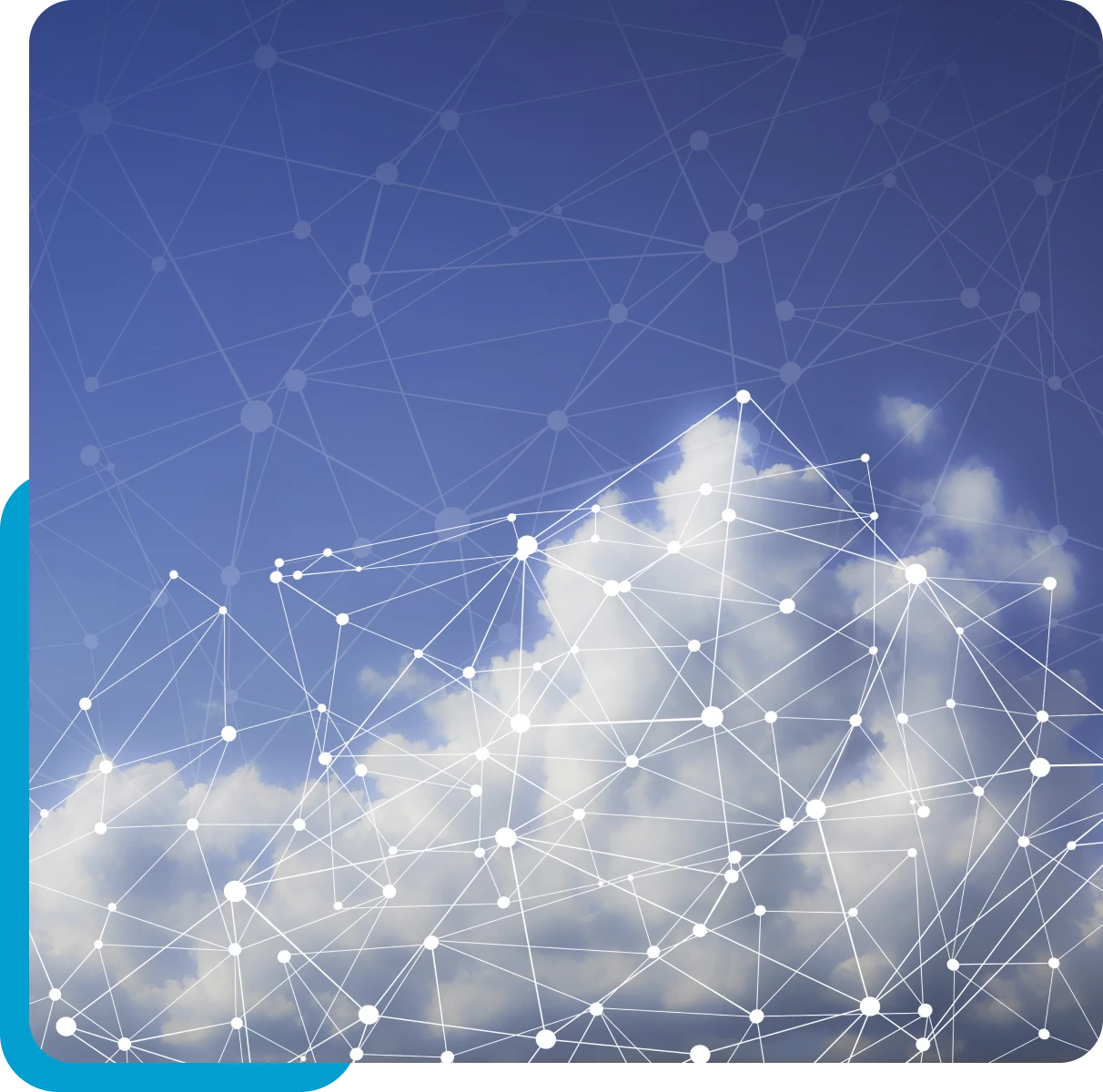 Cloud computing concept illustration